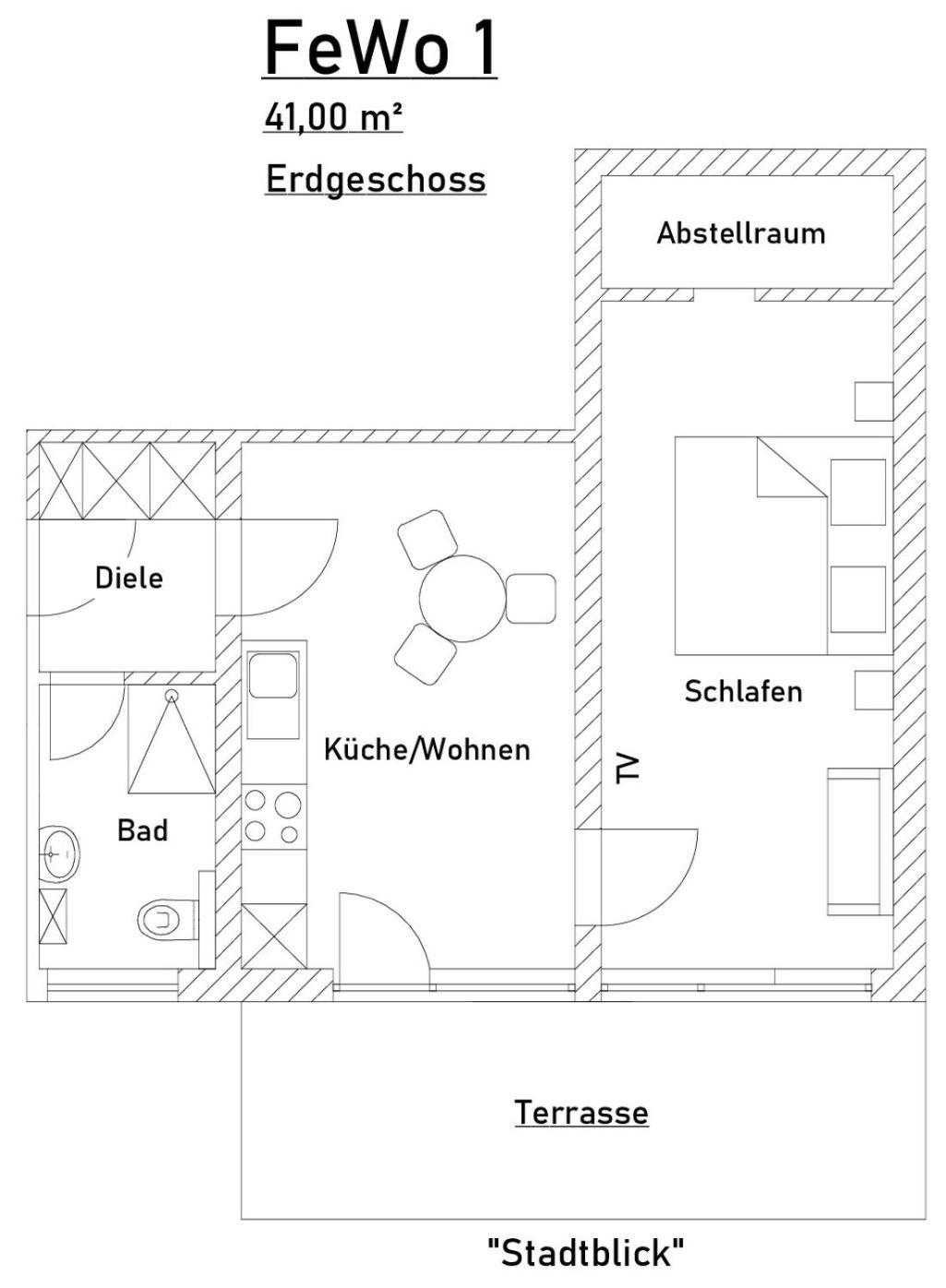 Ferienwohnungen Petrisberg Трир Номер фото